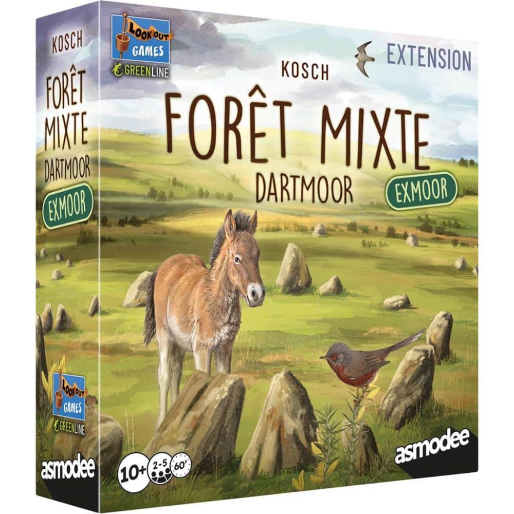 forêt mixte dartmoor : exmoor