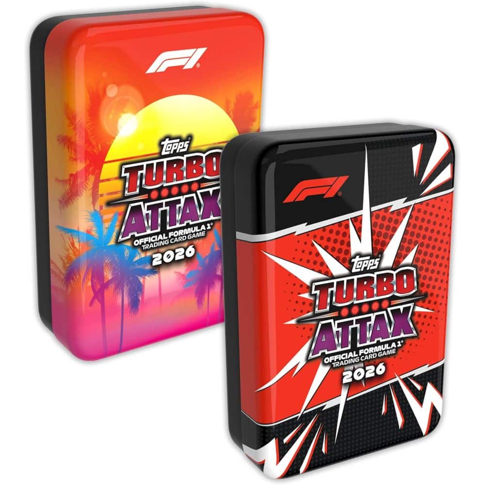 topps f1 turbo attax 26/27 mega tin
