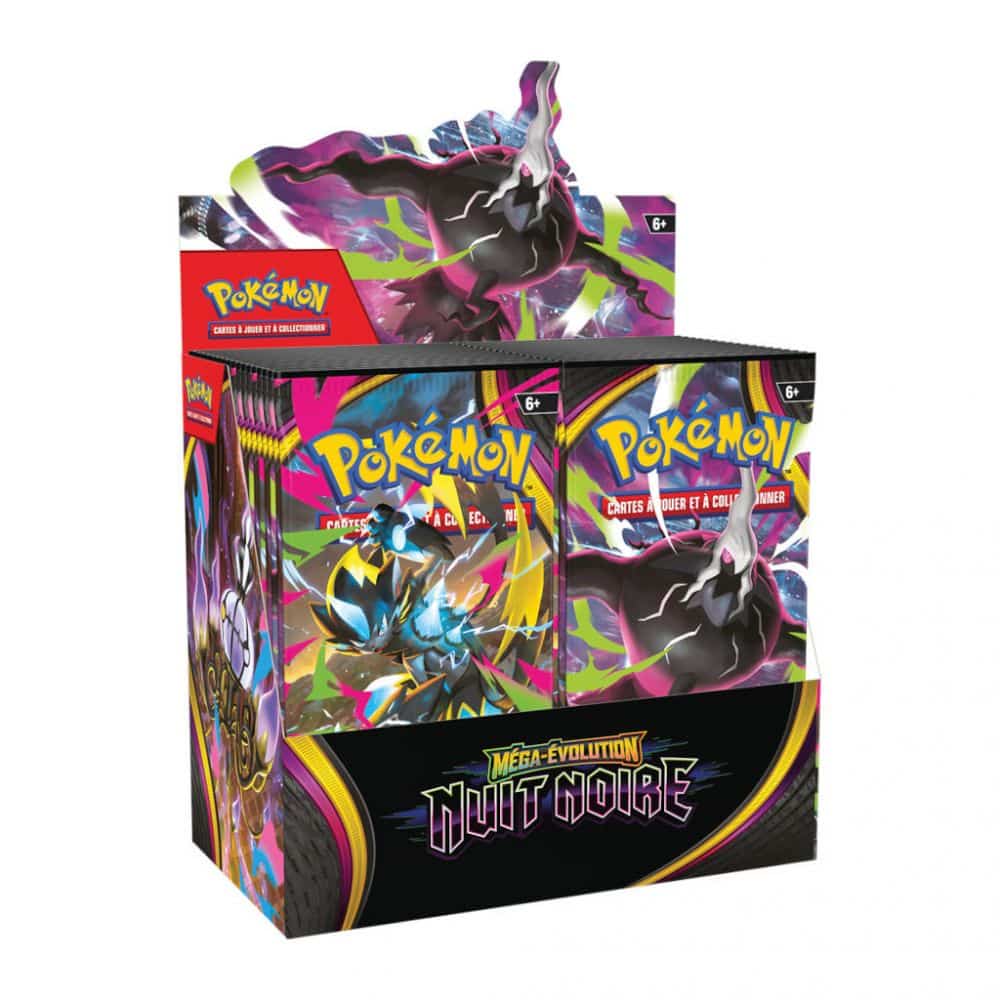pokémon me05 nuit noir : display 36 boosters vf