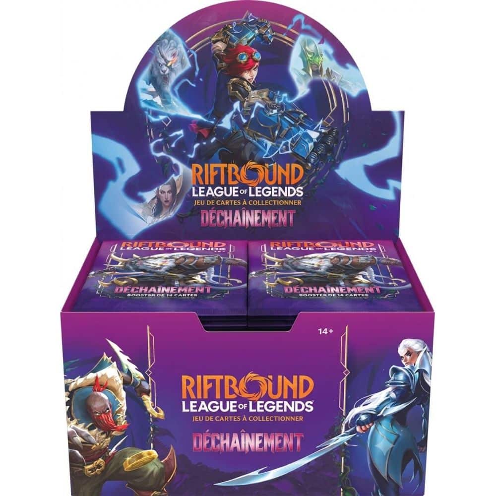 riftbound déchaînement : display vf