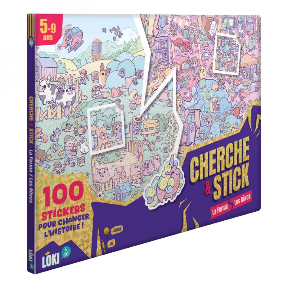 cherche & stick : ferme & rêves