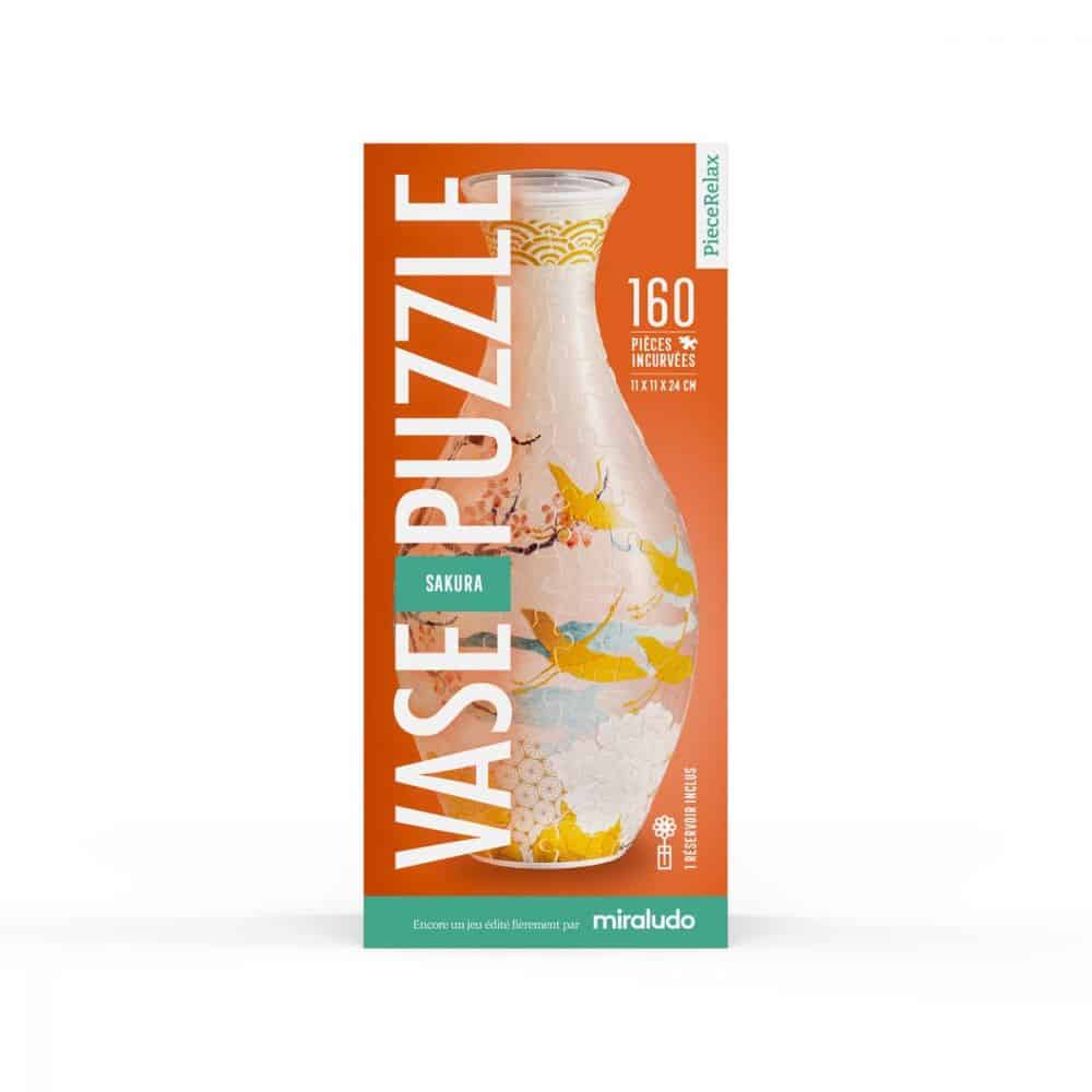 vase puzzle jardin sakura