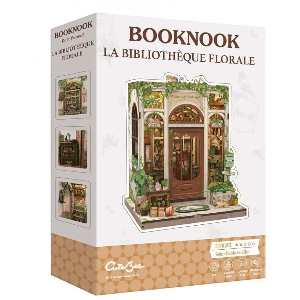 booknook la bibliothèque florale