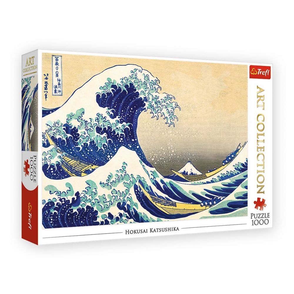 Puzzle 1000 Pieces : The Great Wave