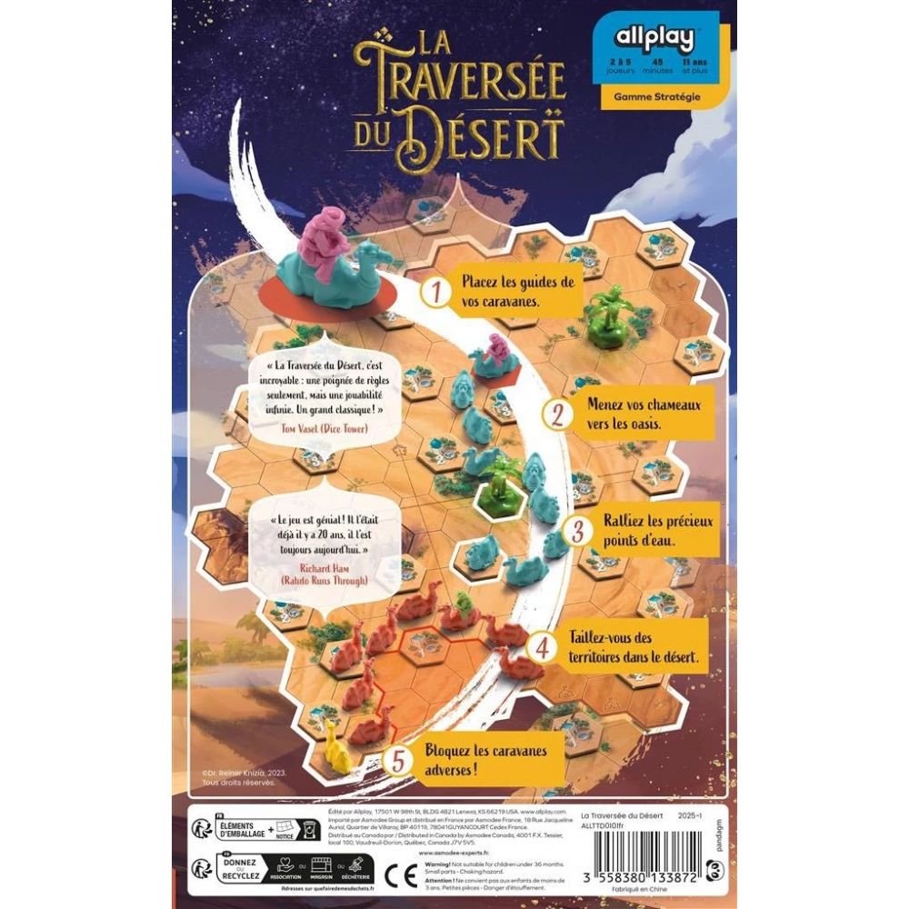 La traversée du Désert - la traversée du désert