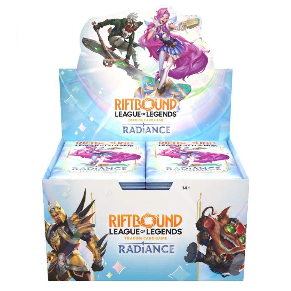riftbound radiance : display 24 boosters en