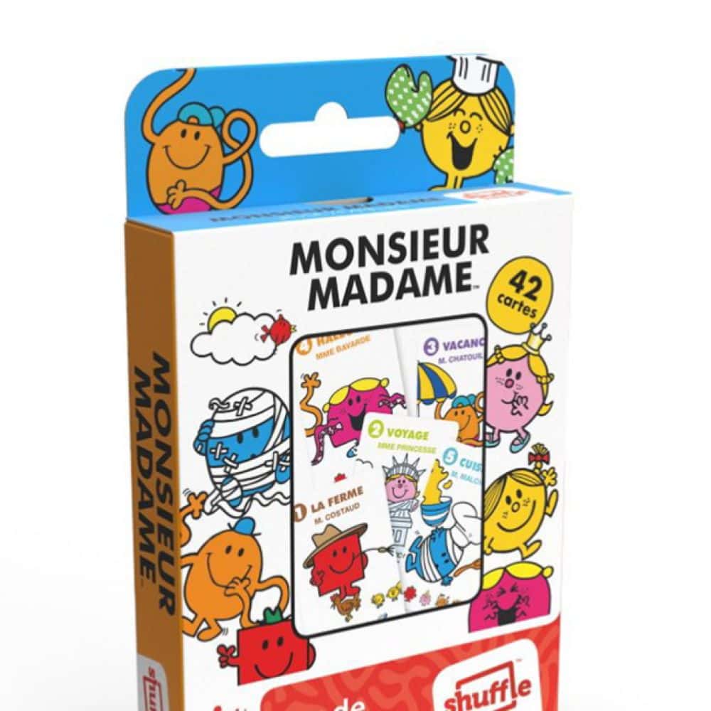 Jeu des 7 familles - Monsieur Madame : Format Eco