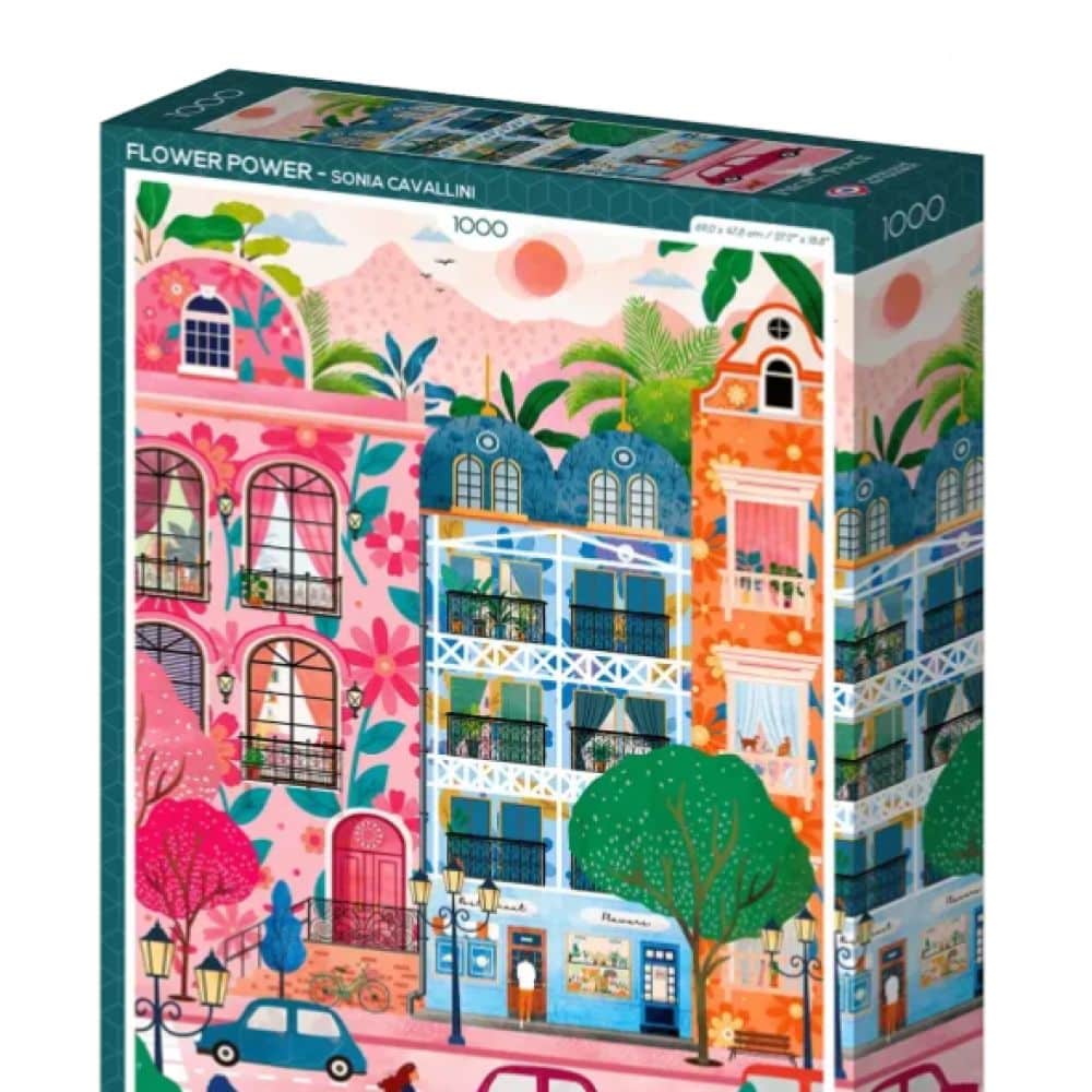 Puzzle - Le Pouvoir des Fleurs : 1000 pièces