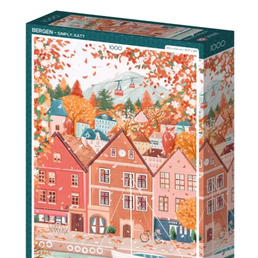 puzzle bergen : 1000 pièces