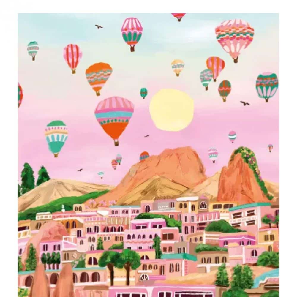 Puzzle Cappadoce : 1000 pièces - puzzle cappadoce : 1000 pièces