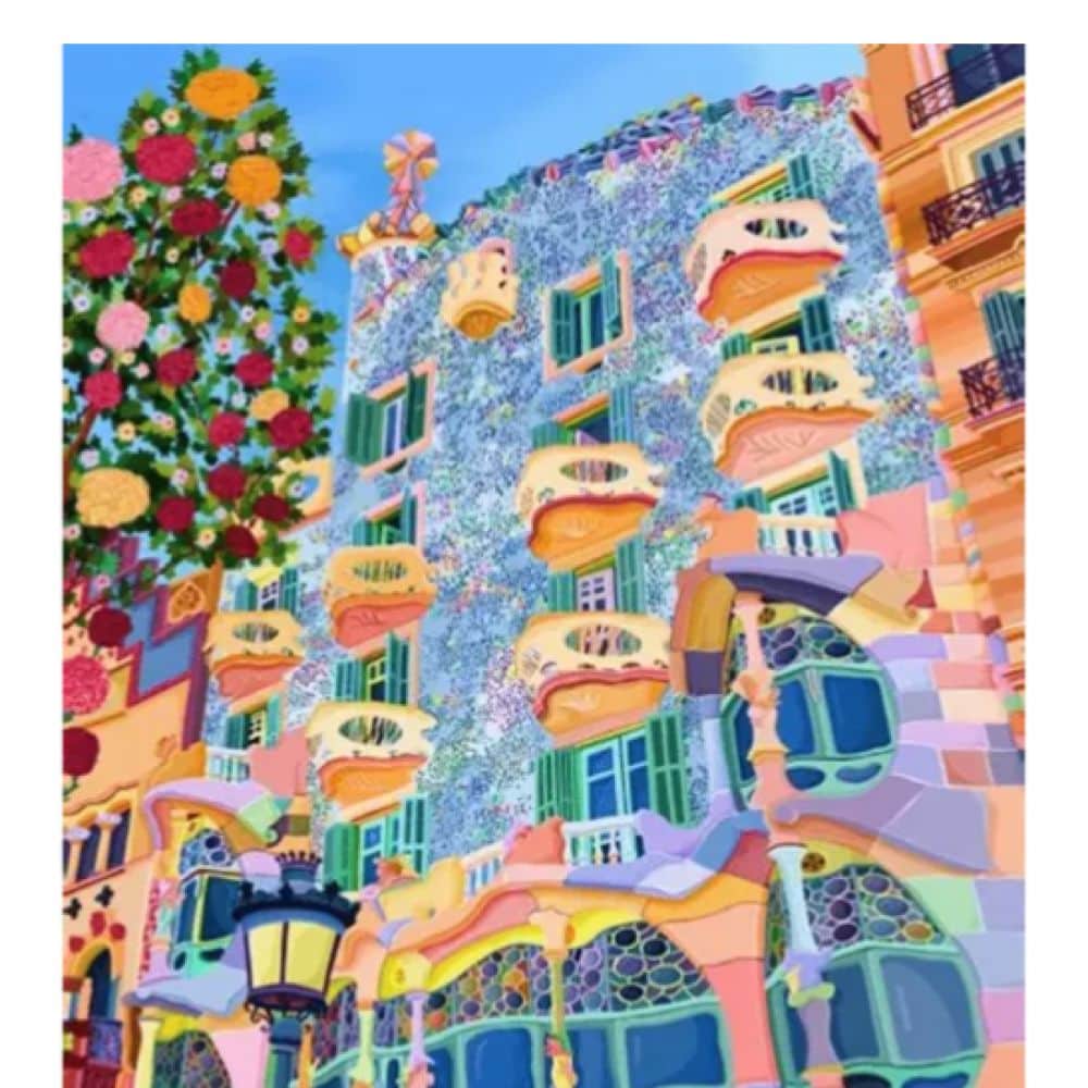 Puzzle - Magnifique Barcelone : 1000 pièces - puzzle magnifique barcelone : 1000 pièces