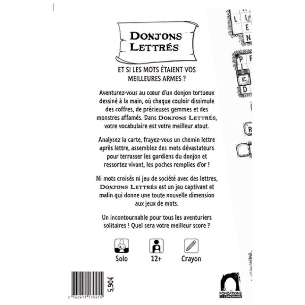 Donjons Lettrés - donjons lettrés
