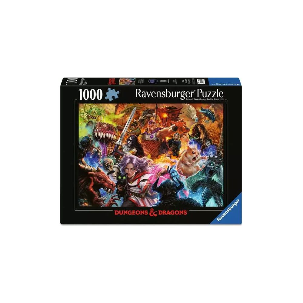 Puzzle - Donjons et dragons (Rencontres critiques) : 1000 Pièces