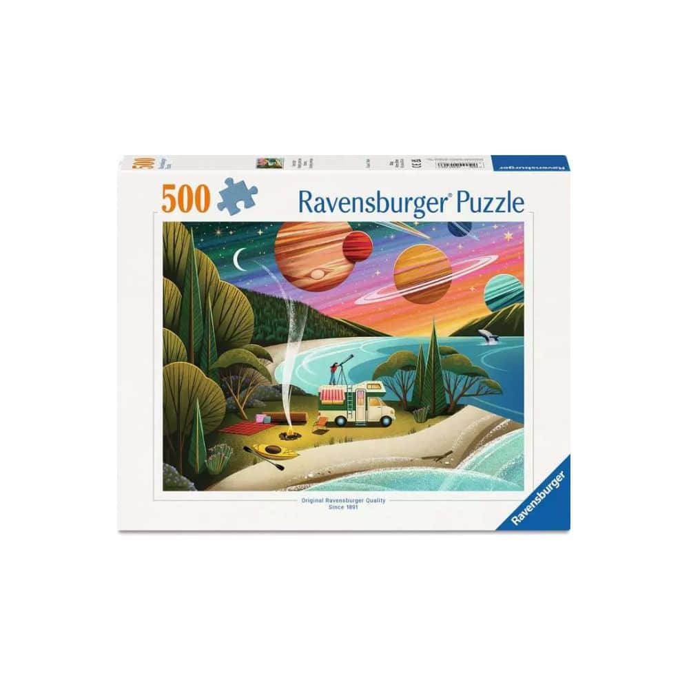 Puzzle - Camping Cosmique : 500 Pièces