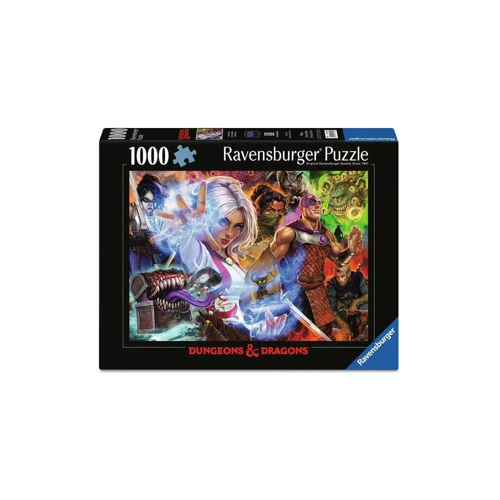 Puzzle - Donjons et dragons (Quête acceptée) : 1000 Pièces