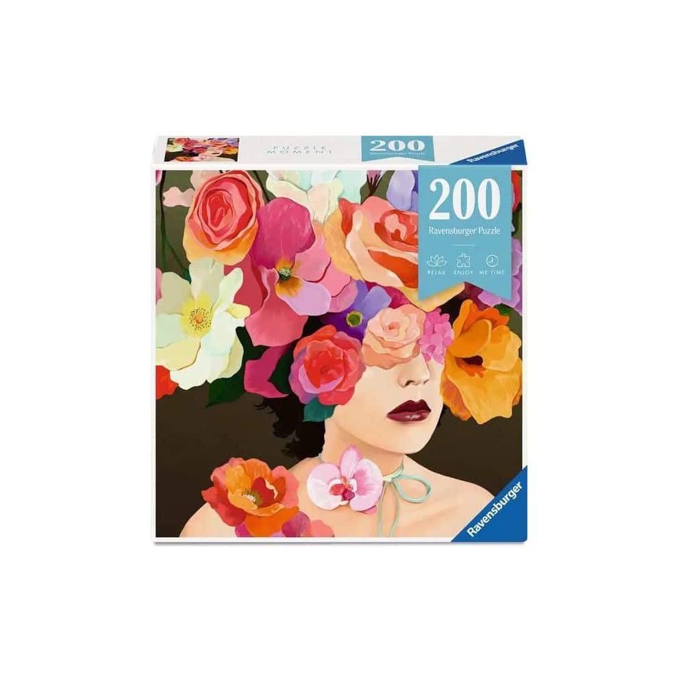 puzzle rose : 200 pièces