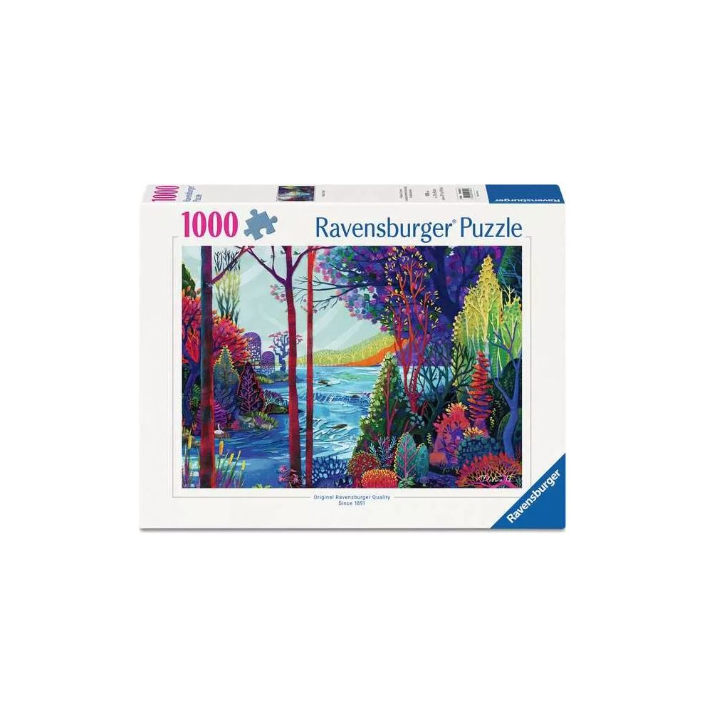Puzzle - Forêt indigo : 1000 Pièces