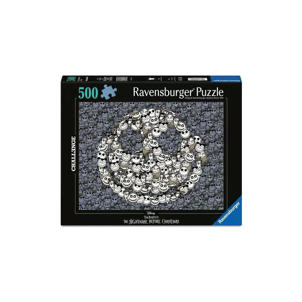 puzzle l'étrange noël de monsieur jack : 500 pièces