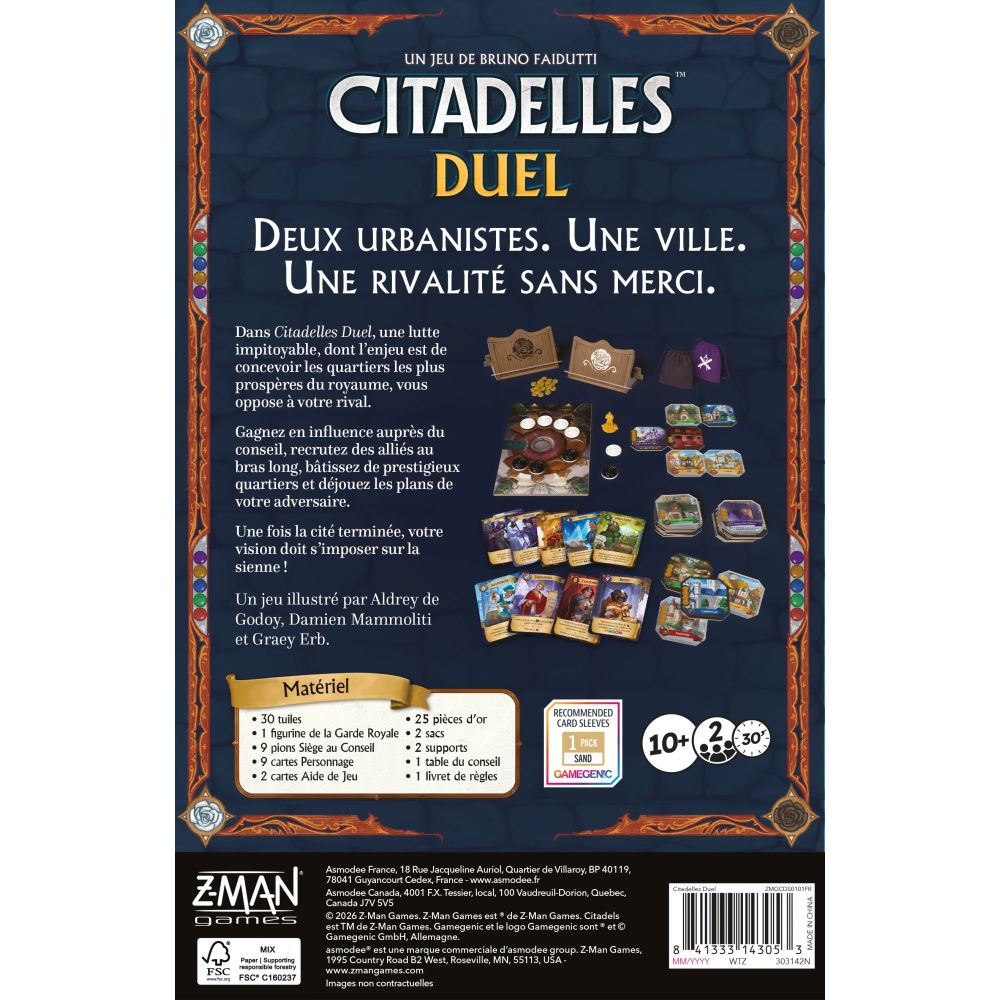 Citadelles Duel - citadelles duel